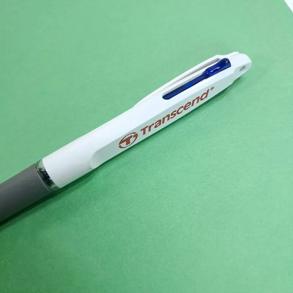 Transcend Pen Multi‎ function multi color tip blue red promotional promo READ